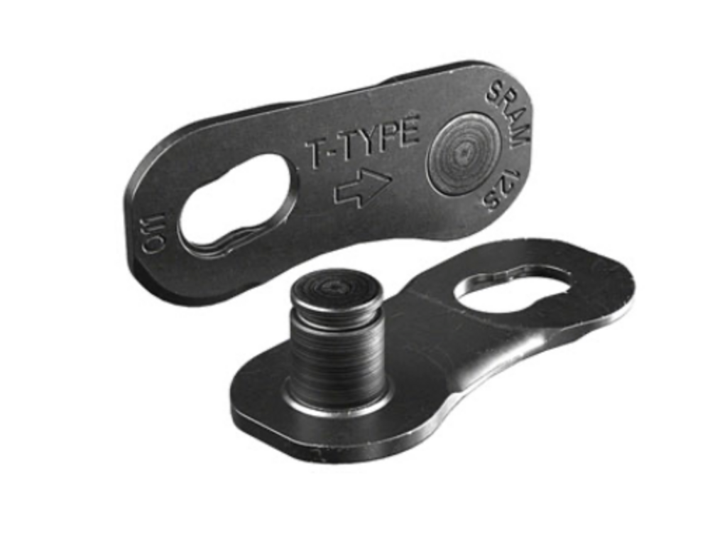 Sram SRAM Eagle T-Type PowerLock Flattop Connector Link - 12-Speed, For Eagle T-Type Flattop Chain Only, PVD Coated, Black