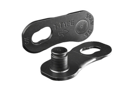Sram SRAM Eagle T-Type PowerLock Flattop Connector Link - 12-Speed, For Eagle T-Type Flattop Chain Only, PVD Coated, Black