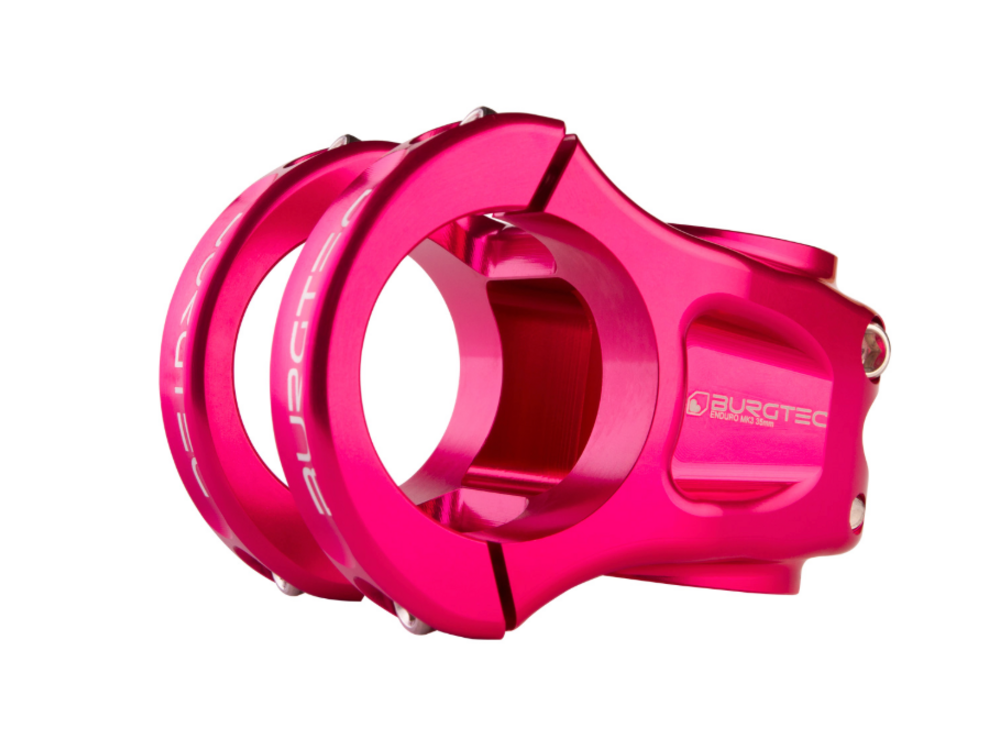 Burgtec Burgtec Enduro MK3 Stem, (35.0) 0d x 35mm, Toxic Barbie Pink