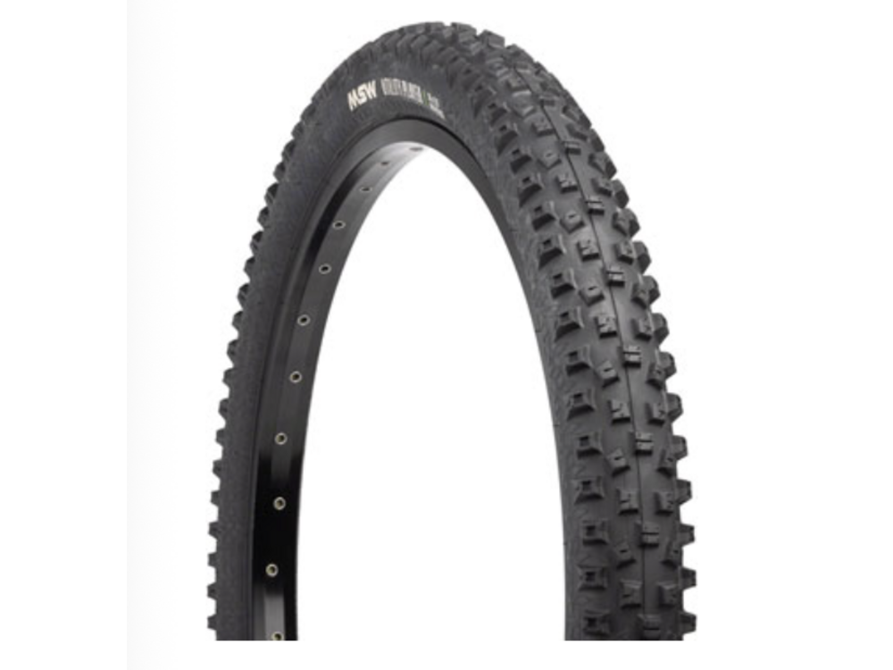MSW MSW Utility Player Tire - 26 x 2.25, Black, Folding Wire Bead, 33tpi