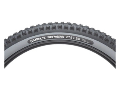 Surly Surly Dirt Wizard Tire - 27.5 x 2.8, Tubeless, Folding, Black/Slate, 60 tpi
