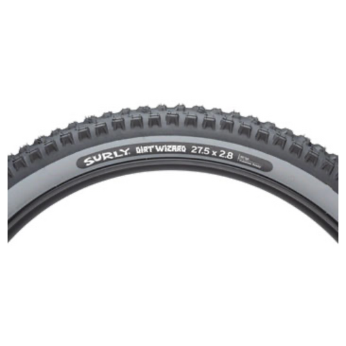 Surly Surly Dirt Wizard Tire - 27.5 x 2.8, Tubeless, Folding, Black/Slate, 60 tpi