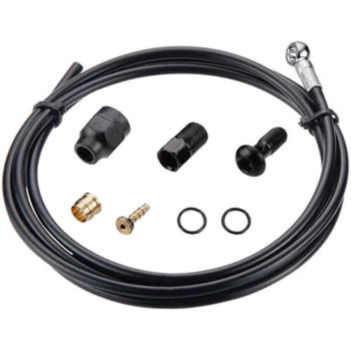 Tektro Tektro #50 Hydraulic Brake Hose Kit - With Banjo Unit, 5.5mm x 3200mm, For Auriga Twin+ and Auriga+