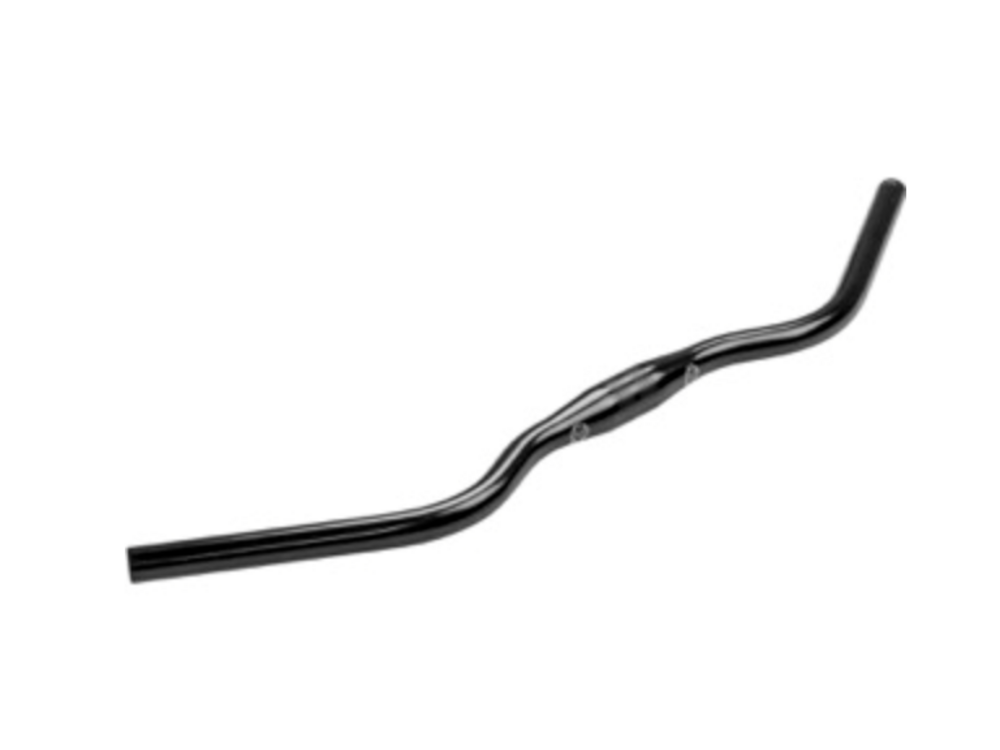 Velo Orange Velo Orange Curvy Handlebar - 31.8, 30 Degree Sweep, 0mm Rise, 680mm width, Black