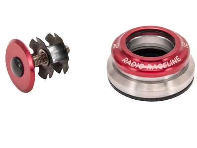 Radio Radio Raceline Headset - Integrated, 1 1/8"- 1.5", Red