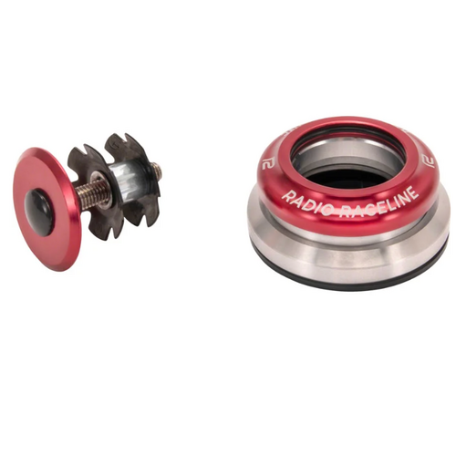Radio Radio Raceline Headset - Integrated, 1 1/8"- 1.5", Red