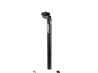 Kalloy Kalloy Uno 602 Seatpost, 25.4 x 350mm, Black