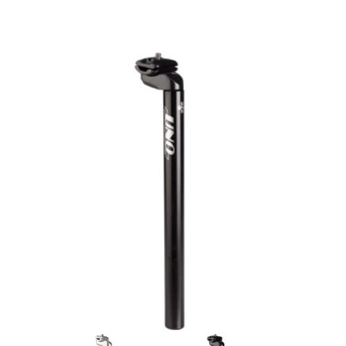 Kalloy Kalloy Uno 602 Seatpost, 25.4 x 350mm, Black