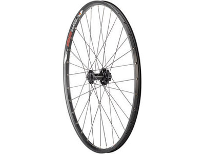 Quality Wheels Quality Wheels Value Double Wall Series Disc Front Wheel - 26", QR x 100mm, 6-Bolt, Black, Clincher, 32H