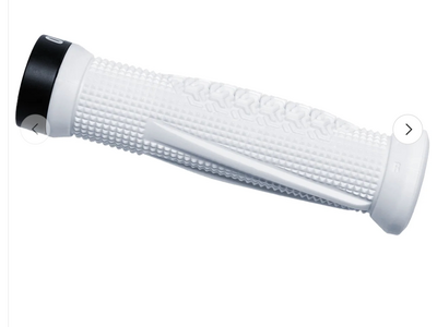 OneUp Components OneUp Components Jackson Goldstone Lock-On Grips, White