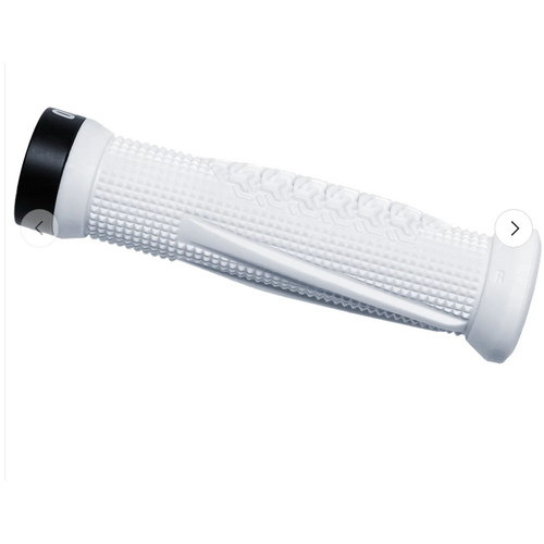OneUp Components OneUp Components Jackson Goldstone Lock-On Grips, White