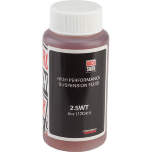 RockShox RockShox Suspension Oil, 2.5wt, 120ml Bottle