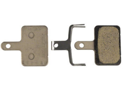Shimano Shimano M05-RX Disc Brake Pads and Springs - Resin Compound, Steel Back Plate, One Pair