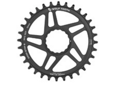 Wolf Tooth Components Cinch Boost Drop-Stop B Chainring,0mm Offset 32T