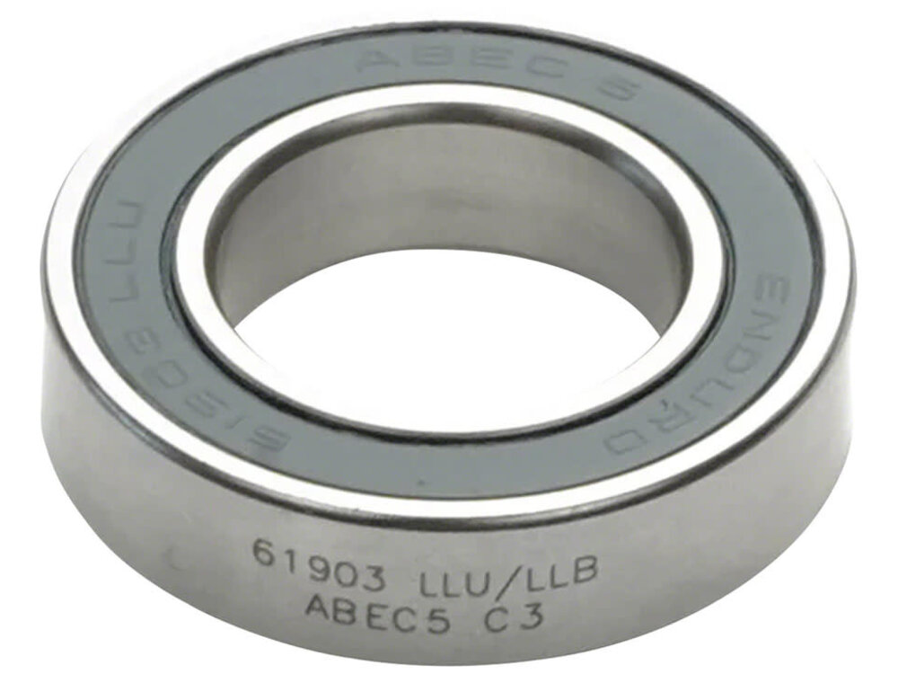 Enduro Enduro 61903 LLU/LLB Radial Cartridge Bearing - ABEC-5, CN Clearance, 17mm x 30mm x 7mm