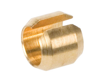 Hope Hope Brake Hose Compression Olive - Brass, For 5mm Hose