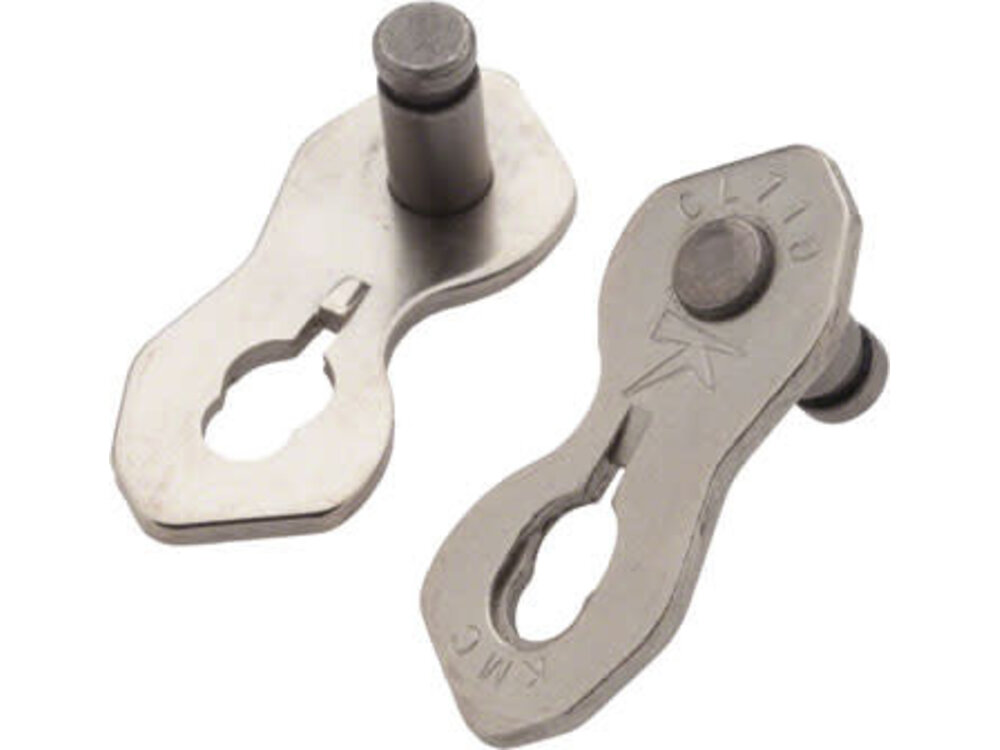 KMC KMC MissingLink-KOOL CL710 Connector - Single Speed 1/2" x 1/8", Silver, Individual