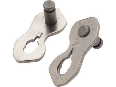 KMC KMC MissingLink-KOOL CL710 Connector - Single Speed 1/2" x 1/8", Silver, Individual