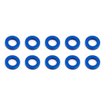 Team Associated ASC31382 Associated 5.5x1.0mm Aluminum Ball Stud Washer (Blue) (10)