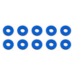 Team Associated ASC31385 Associated 7.8x1.0mm Aluminum Bulkhead Ball Stud Washer (Blue) (10)