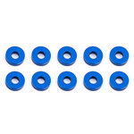 Team Associated ASC31386 Associated 7.8x2.0mm Aluminum Bulkhead Washer (Blue) (10)