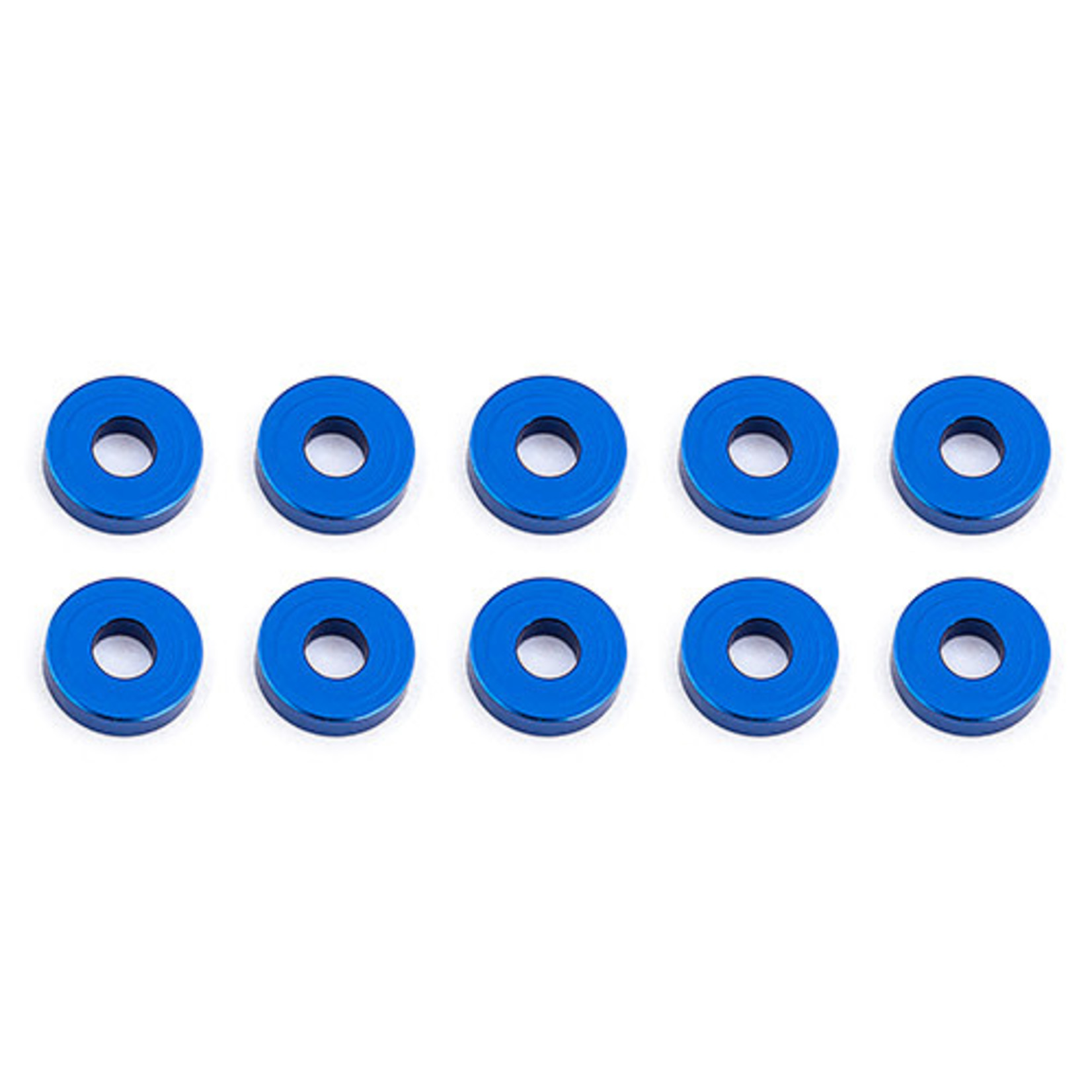 Team Associated Associated 7.8x2.0mm Aluminum Bulkhead Washer (Blue) (10)