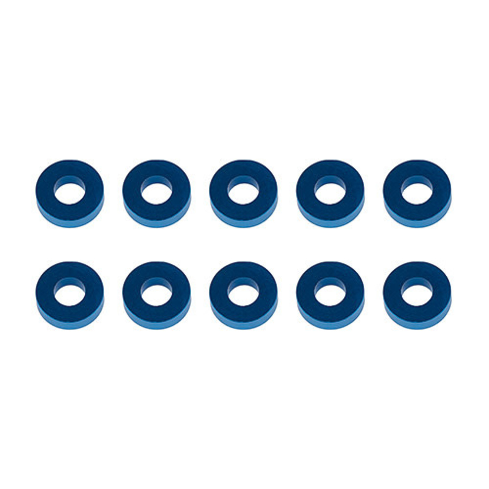 Team Associated ASC31389 Associated 7.8x3.5x2.0mm Aluminum Hub Spacer Washer (Blue) (10)