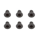 Team Associated ASC91749 Associated 2x3mm Flat Head Screws (6)