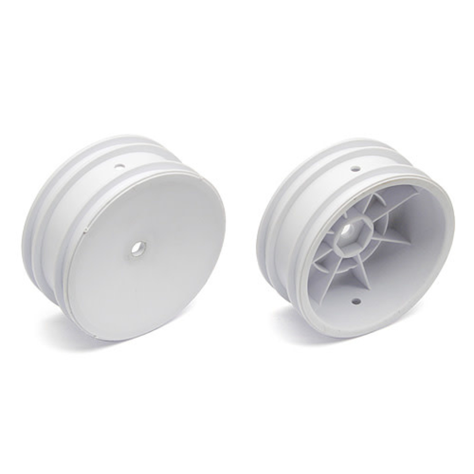 Team Associated Associated 12mm Hex 2.2 Front Buggy Wheels (2) (B6) (White)