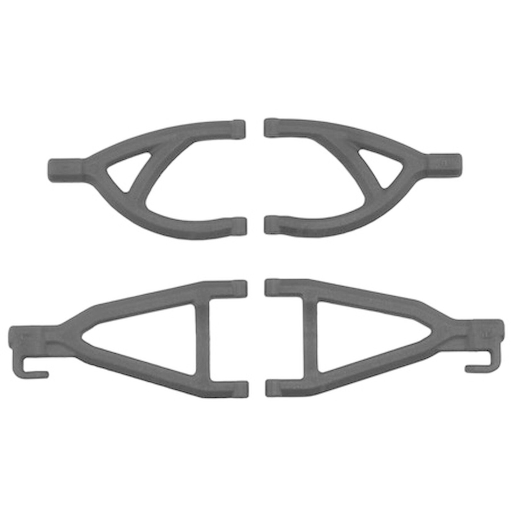 RPM RPM80602 RPM Rear Upper & Lower A-Arms (1/16 E-Revo) (Black)