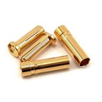 ProTek RC PTK-5024 ProTek RC 5.0mm "Super Bullet" Solid Gold Connectors (2 Male/2 Female)
