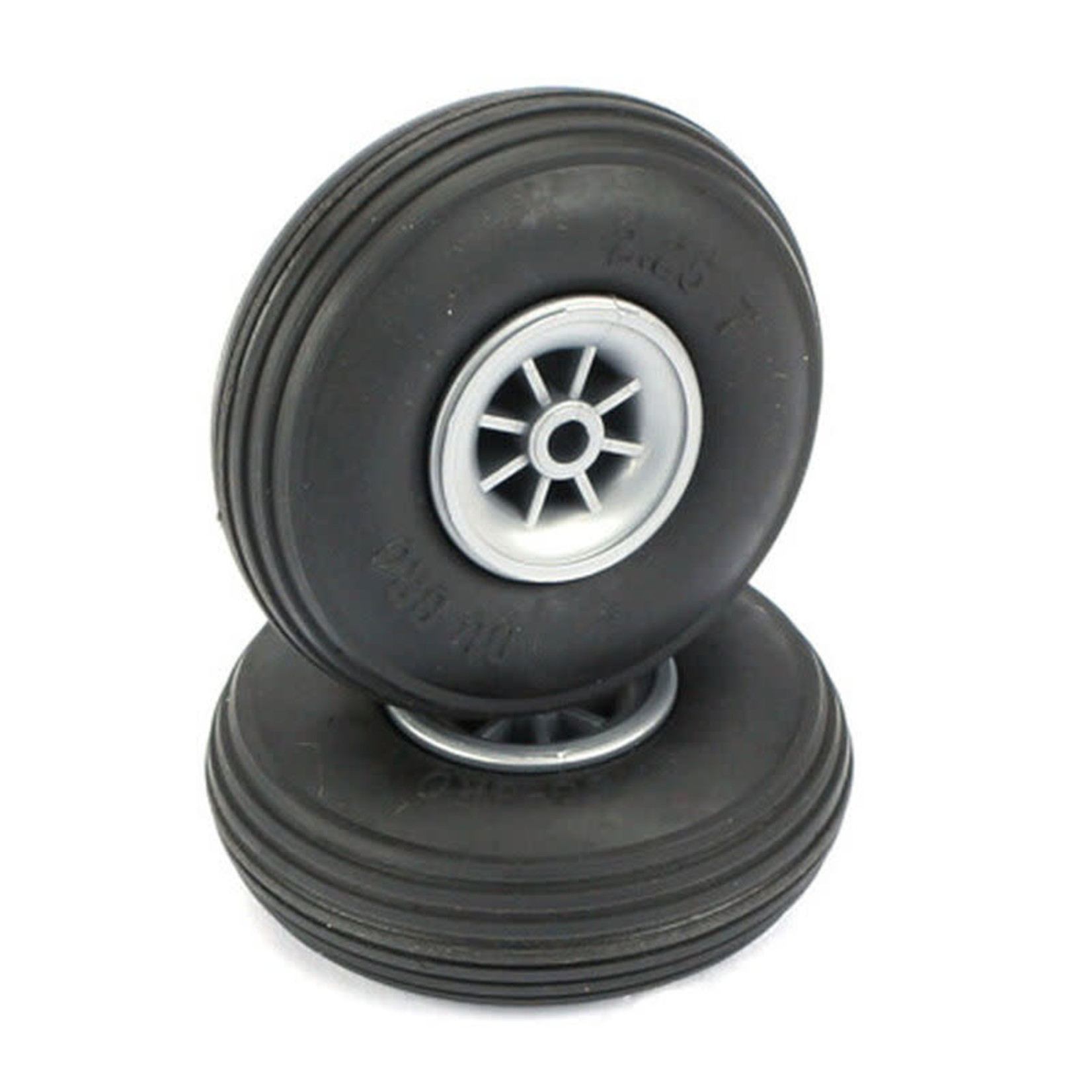 DuBro DUB225T DuBro Treaded Wheels, 2-1/4"