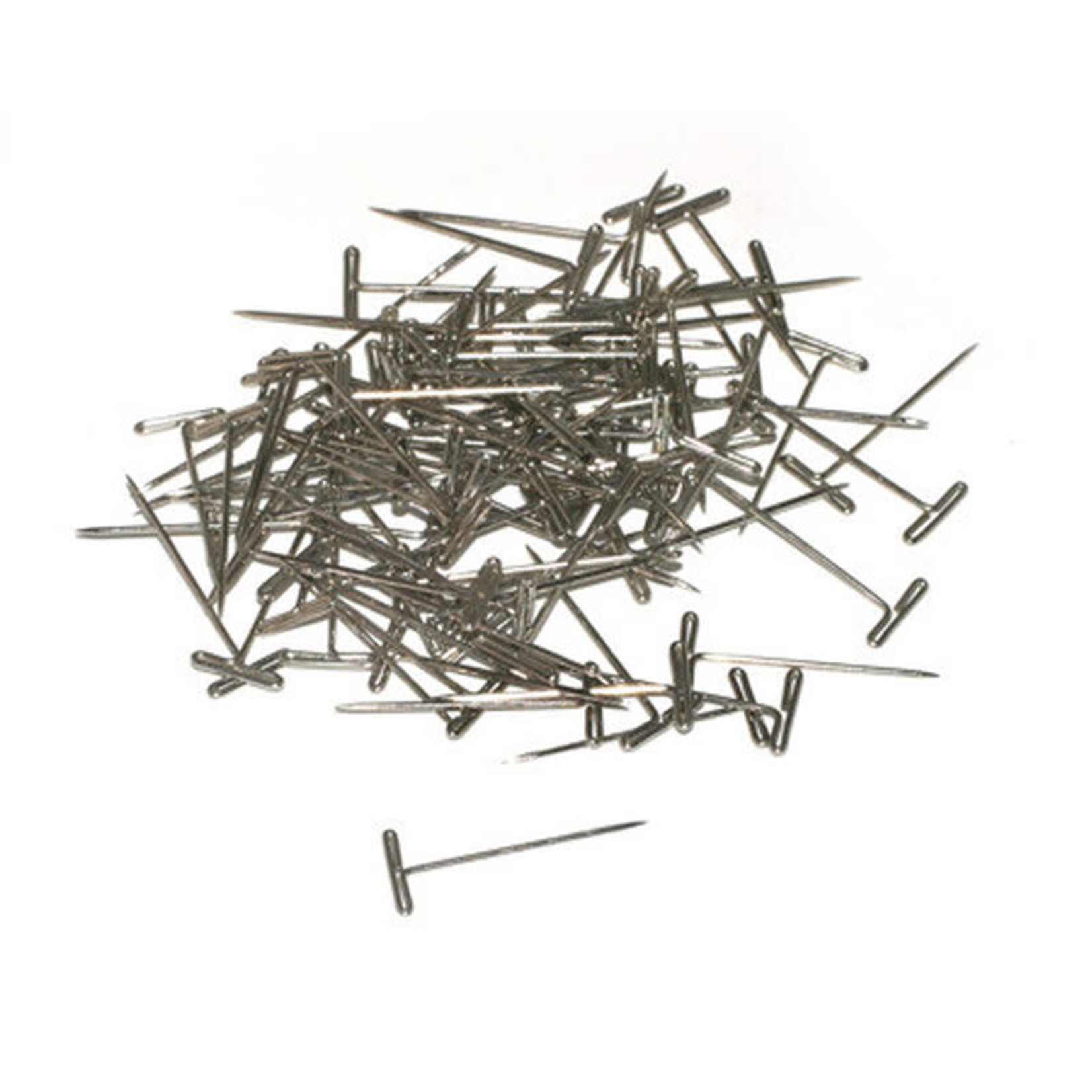 DuBro DUB252 DuBro 1" Nickel Plated T-Pins (100)