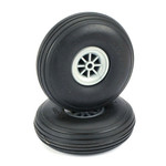 DuBro DUB300T DuBro 3" Treaded Low Bounce Wheels (2)