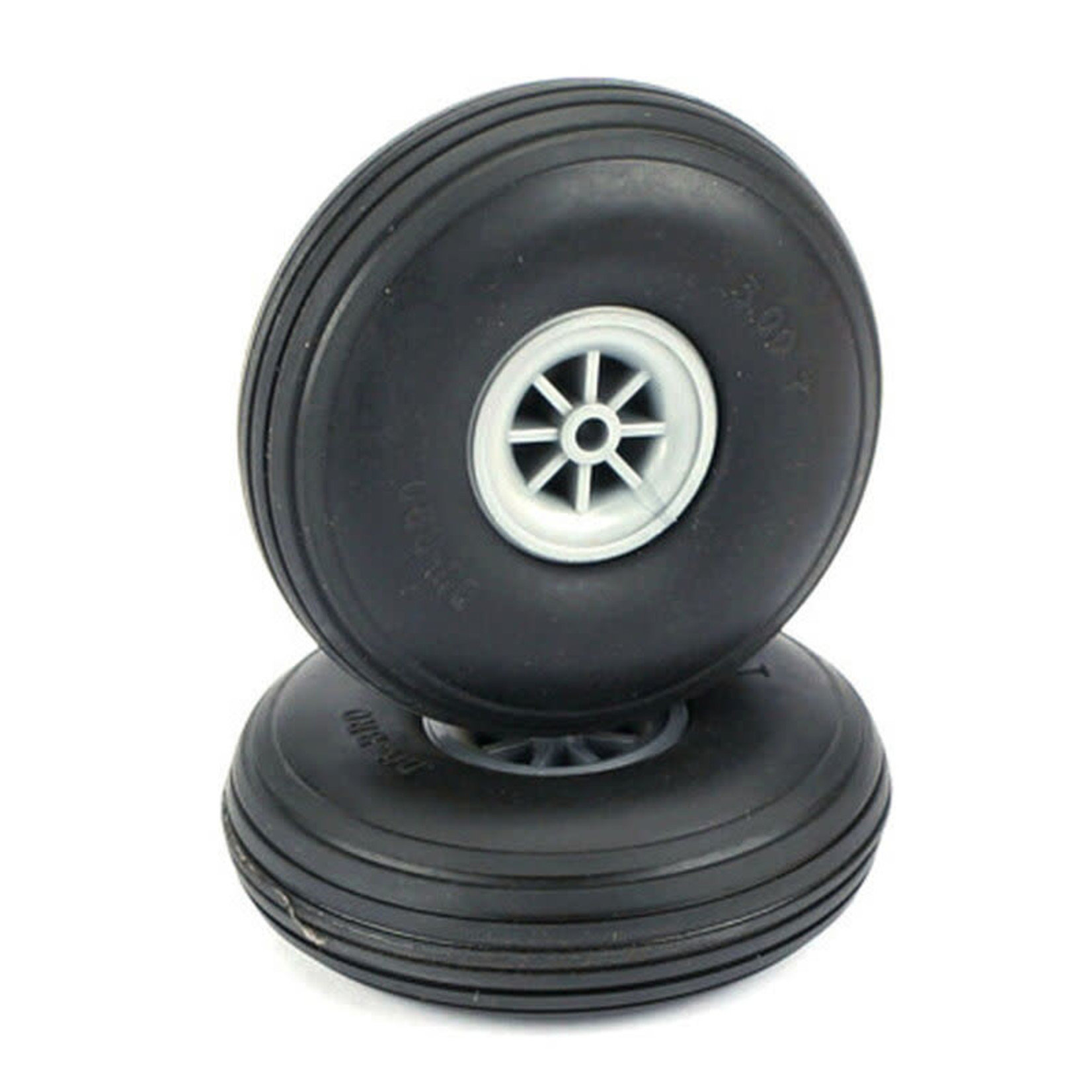DuBro DUB300T DuBro 3" Treaded Low Bounce Wheels (2)