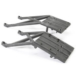 Traxxas TRA5837 Traxxas Black Front and Rear Skid Plates