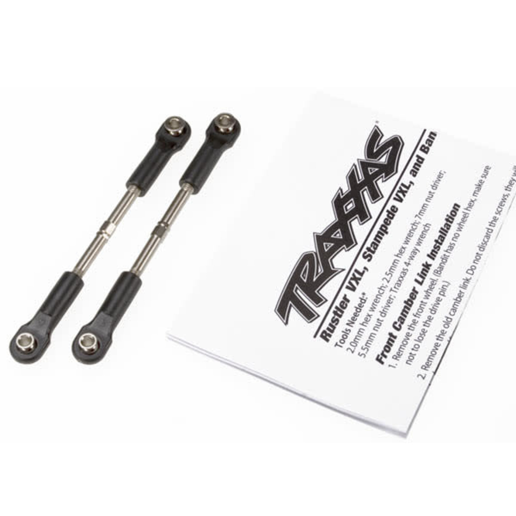 Traxxas TRA2445 Traxxas 55mm Steel Toe Links (2)