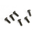 Traxxas TRA2524 Traxxas Screws Countersunk 2.5X8mm Hex (6)