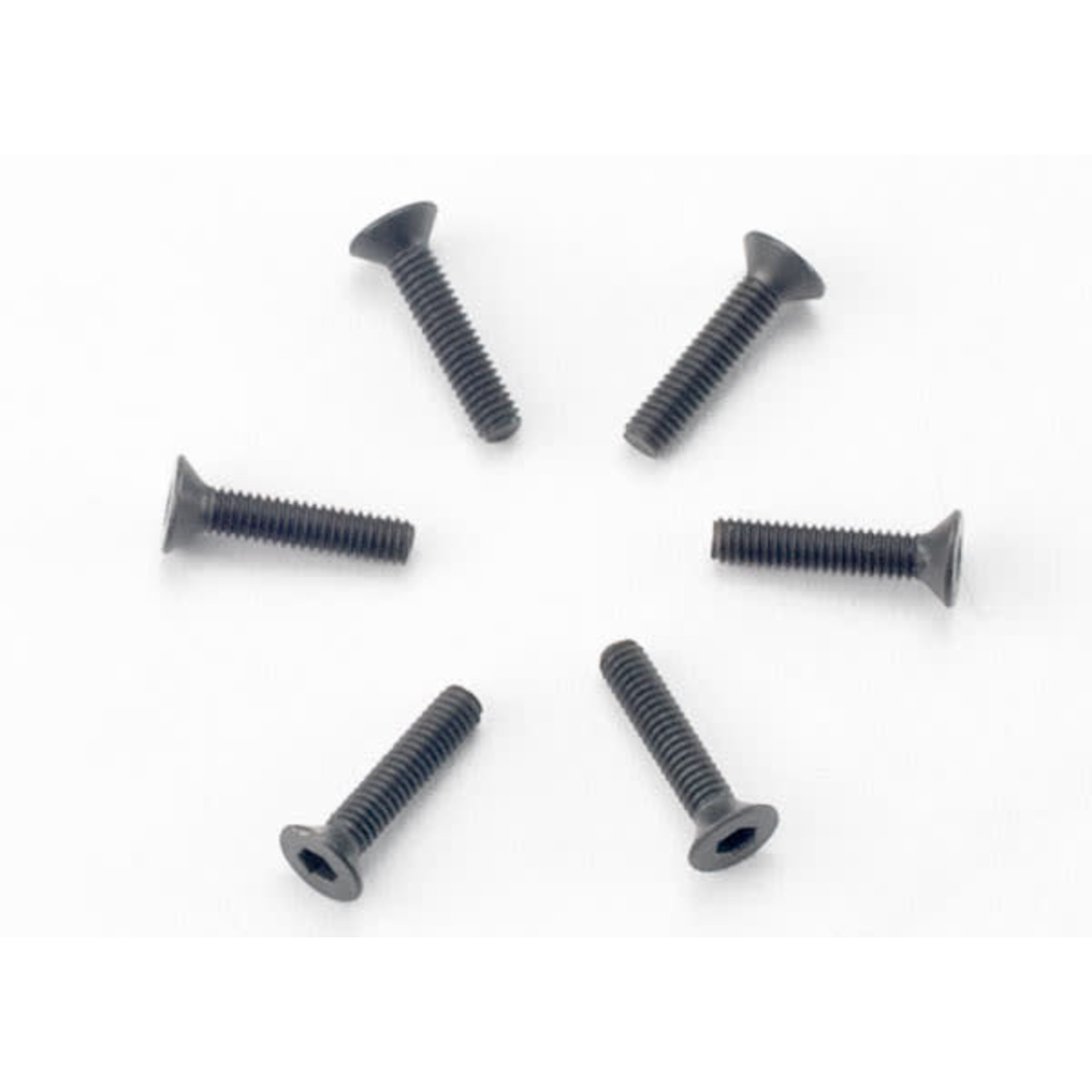 Traxxas TRA2526 Traxxas Countersunk Machine Screws 2.5x12 mm (6)