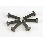 Traxxas TRA2578 Traxxas Screws Button-Head 3X12mm Hex (6)