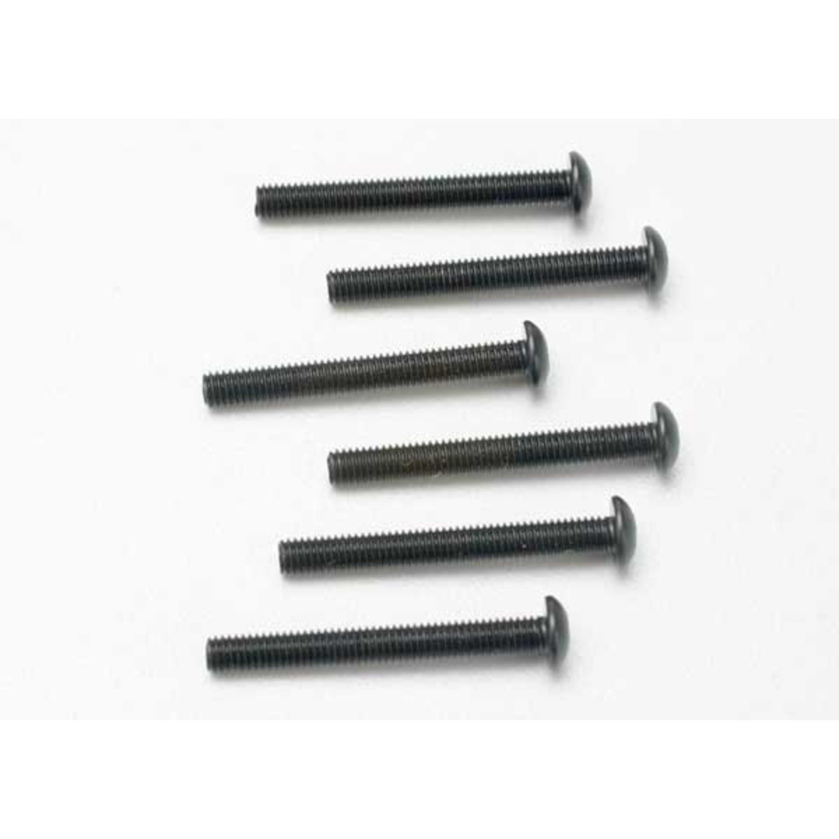 Traxxas TRA2581 Traxxas Screws Button-Head 3X25mm Hex (6)