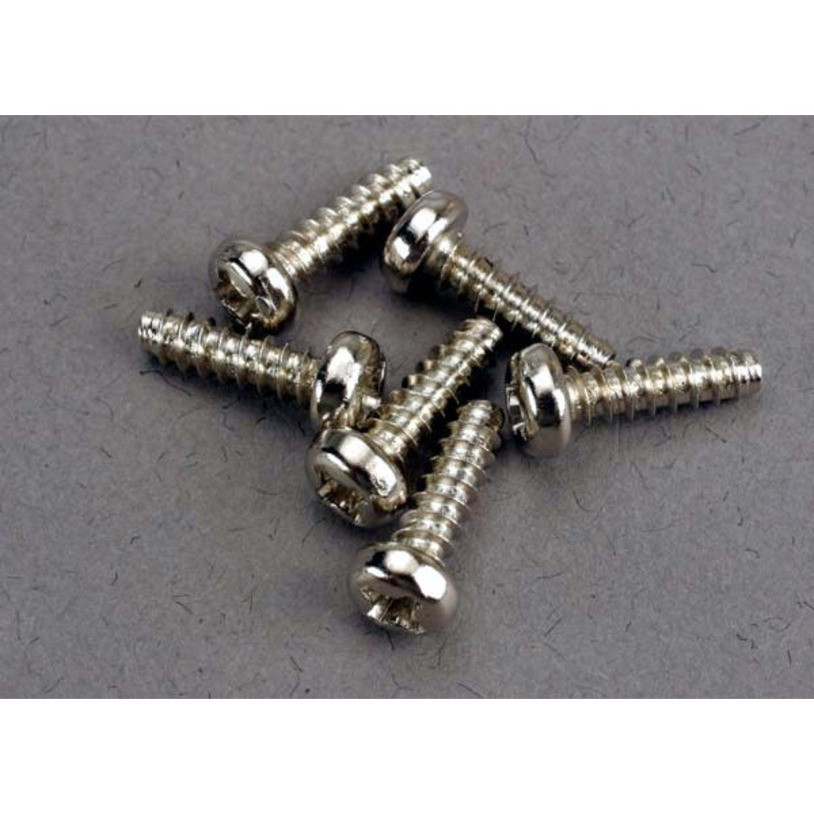 Traxxas TRA2675 Traxxas Screws Round-Head 3X10mm Self-tapping  (6)