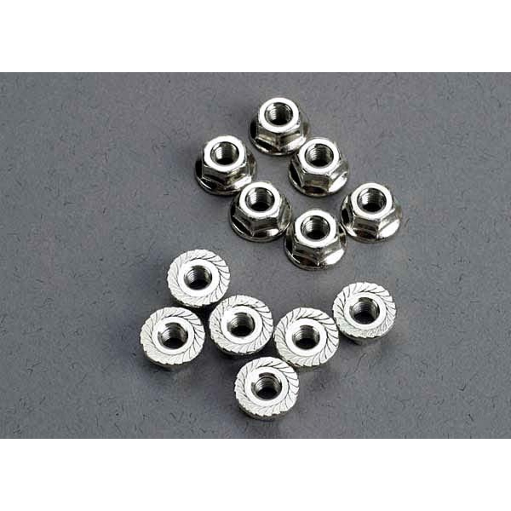 Traxxas TRA2744 Traxxas 3 mm Flanged Nuts (12)