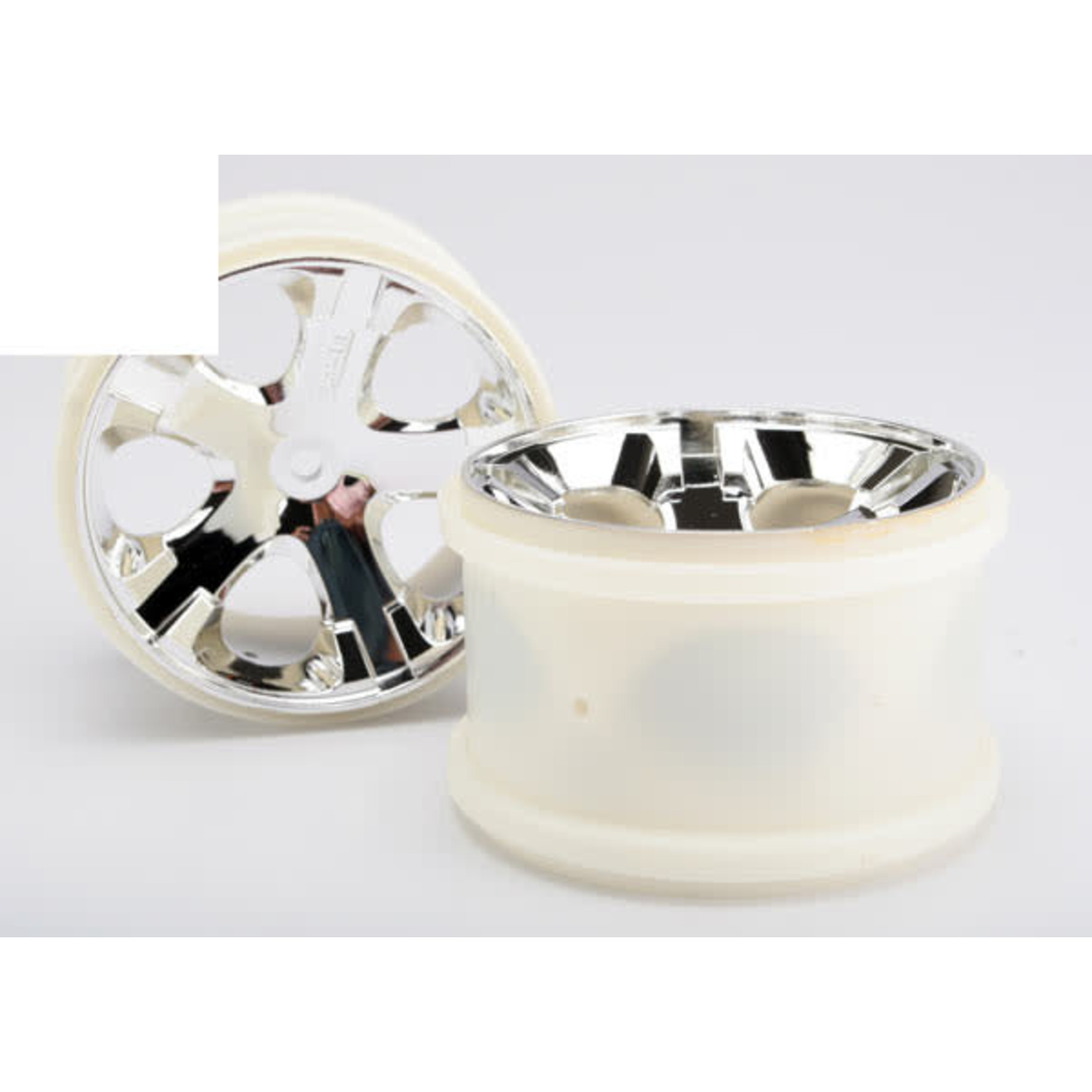 Traxxas TRA3772 Traxxas All-Star 2.8" Chrome Wheels (2) ##