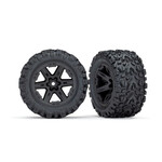 Traxxas TRA6773 Traxxas RXT 2.8" Black Wheels & Talon EXT Tires (2)