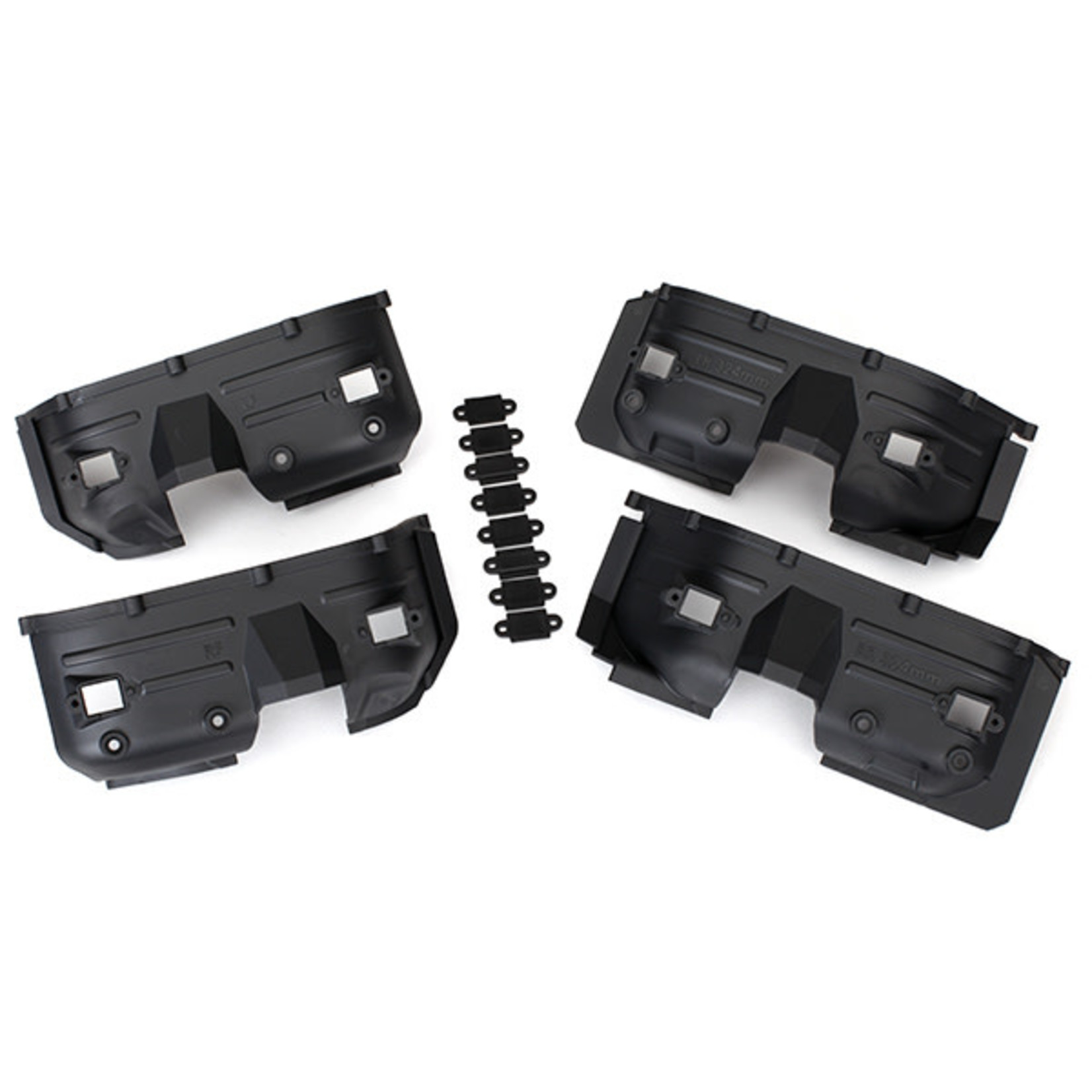Traxxas TRA8018 Traxxas TRX-4 Front and Rear Inner Fenders with Rock Light Covers