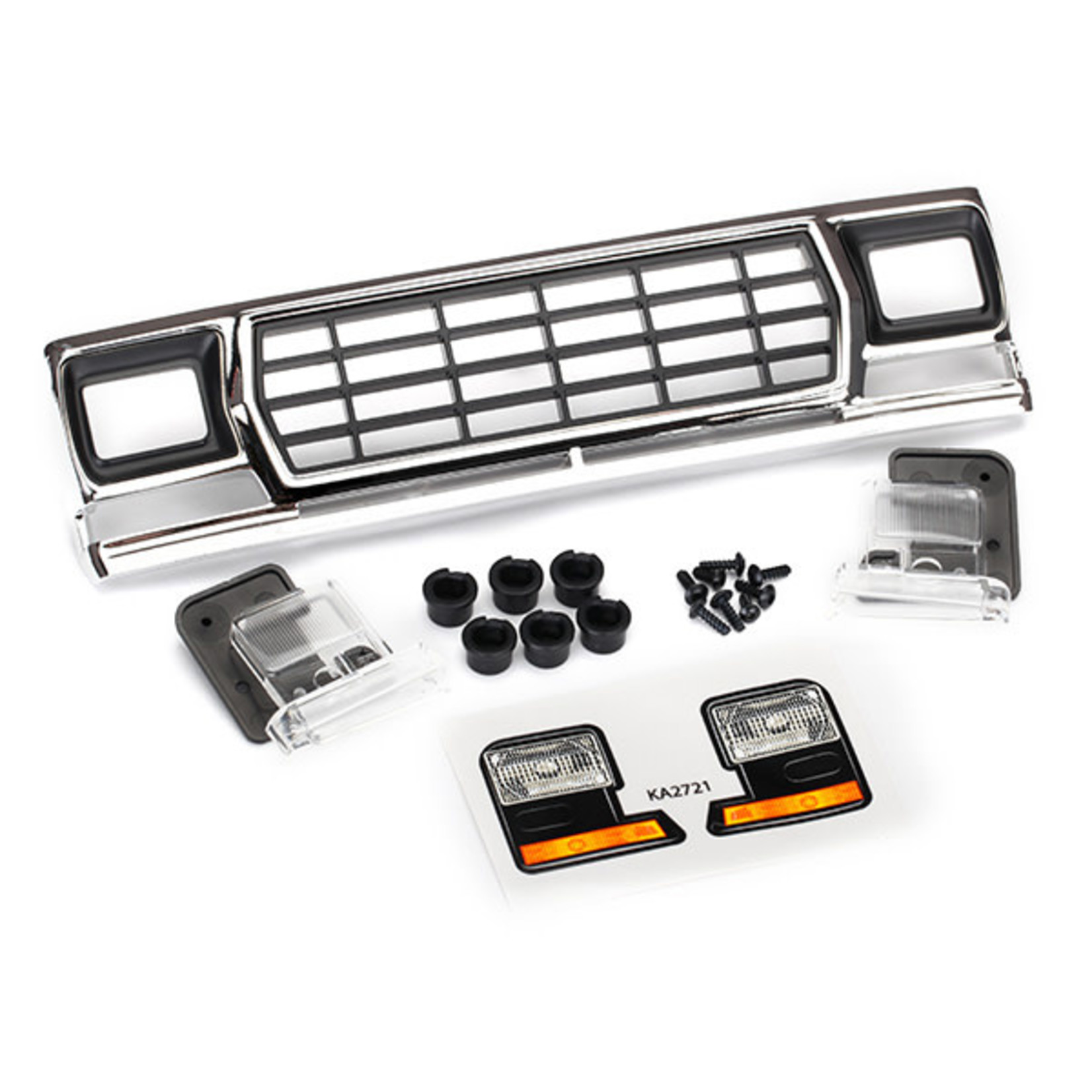 Traxxas TRA8070 Traxxas TRX-4 Chrome 1979 Bronco Grille w/ Hardware
