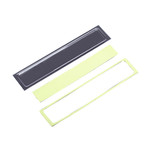 Traxxas TRA8077 Traxxas TRX-4 1979 Bronco Clear Tailgate Panel Insert