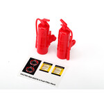Traxxas TRA8422 Traxxas UDR Replica Red Fire Extinguishers with Decals (2)