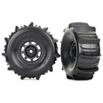 Traxxas TRA8475 Traxxas UDR Pre-Mounted Paddle Tires (2) w/17mm Hex